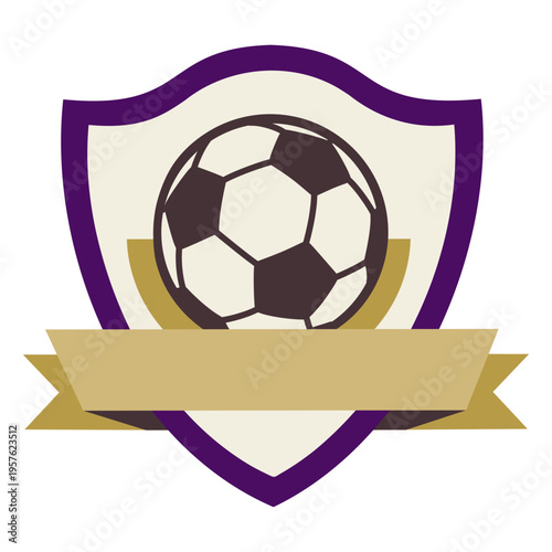 Soccer World Cup classic emblem