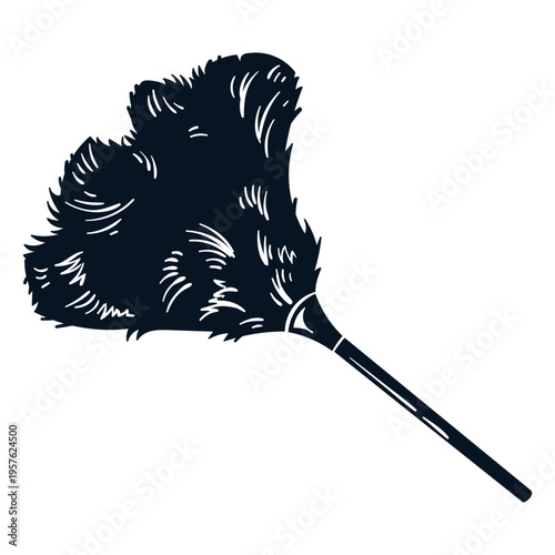 Feather duster for a clean home
