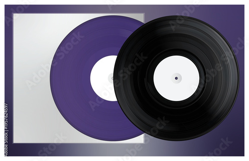 LP (12 Inch) Vinyl Vector & Coloured Version 