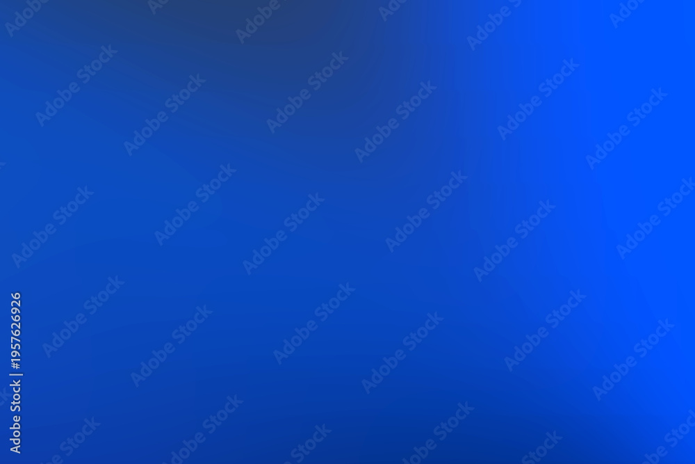 Obraz premium Abstract blue gradient background with smooth texture for modern design, technology and corporate use