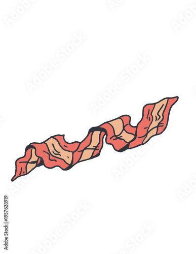 Piece of bacon
