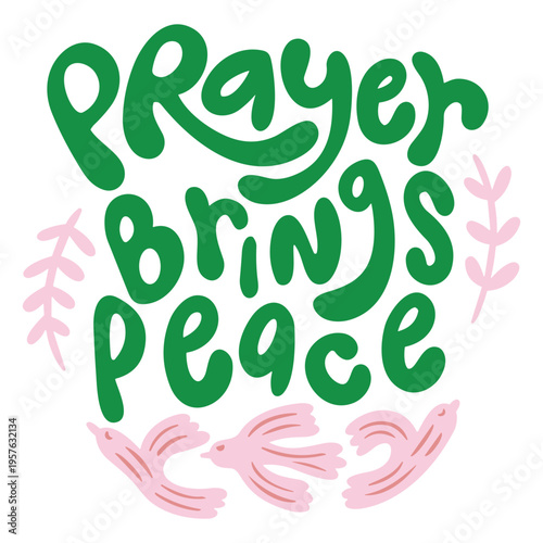 Prayer brings peace