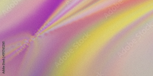 Принти на полотні a colorful abstract image with a mix of purple, yellow, and pink hues