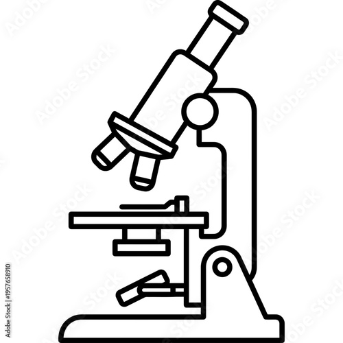 Minimalistic Newton pendulum outline icon