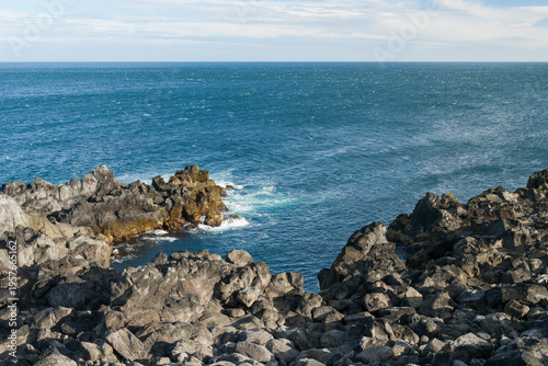 Coast line in Iceland