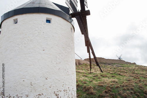 Traditional windmill at Cerro Calderico, Consuegra, Toledo