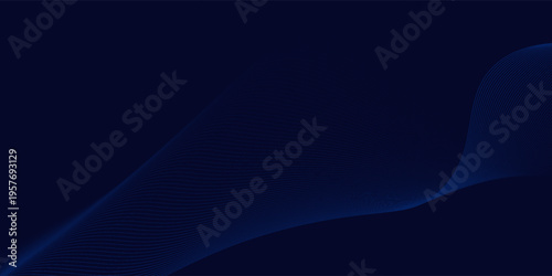 Premium background design with diagonal dark blue line pattern. abstract dark blue background. wavy lines background.