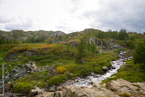 Altai Tavan Bogd National Park landscape, Mongolia