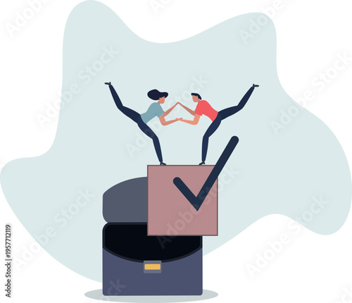 Commitment, promise or agreement to deliver or finish work, leadership skill or trust on work responsibility,person's life situation and his activities.