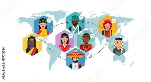 Global Team Responds to International Conference Call on World Map