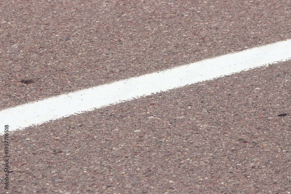 Fototapeta premium Road Center Line Marking