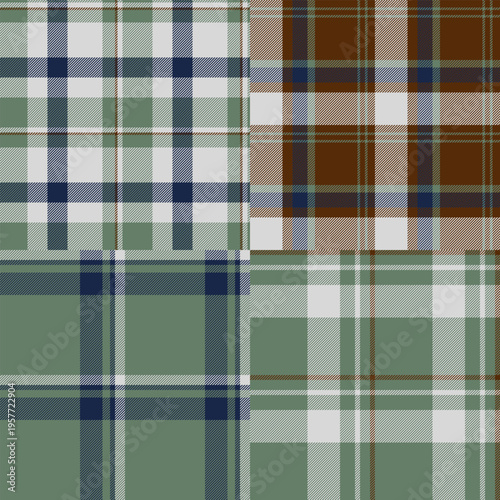Plaid collection perfect for mixed media and digital designs. Vector files scale without losing quality.