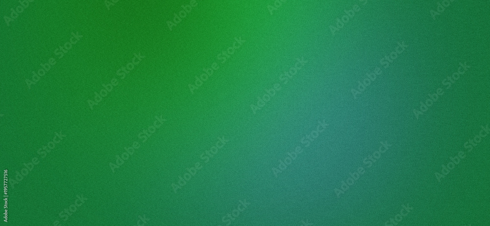 Fototapeta premium Green gradient background with a textured surface and subtle color transition