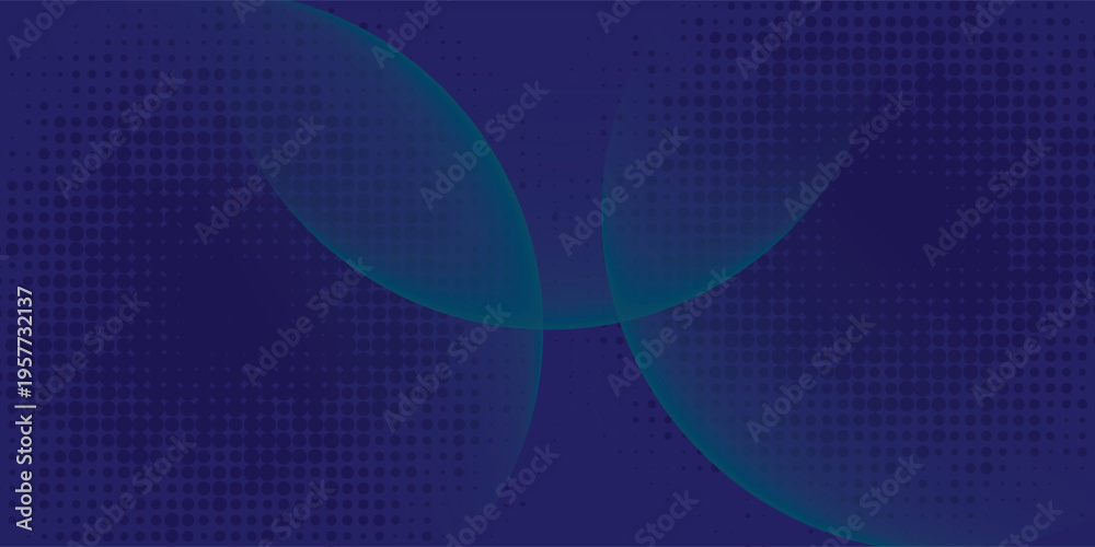 Obraz premium Abstract blue circle background Vector Art