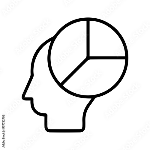 Data Driven Mind Icon