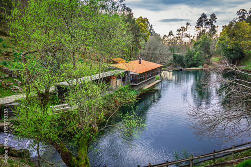 Scenic View of Louçainha Natural River Beach in Portugal
