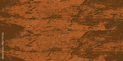 Elegant dirty grainy burnt orange and brown background with scratched stained grunge texture in an old vintage design. eps 10