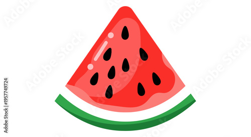 Fresh Watermelon Fruit Slice.