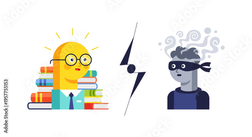 Smart vs Unscrupulous Intellectual Property Theft Contrasted with Creative Idea Generation and Knowledge Acquisition