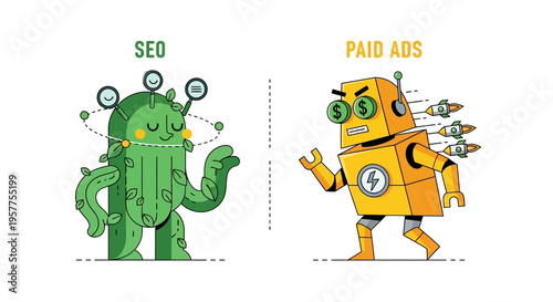 Effective Digital Marketing Strategies A Creative Comparison of Search Engine Optimization and Paid Campaigns