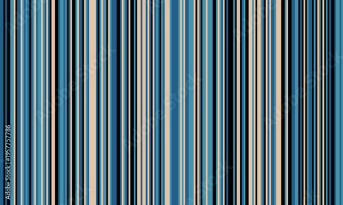 Abstract vertical stripes in calming blues, beige, and black.  Perfect for backgrounds, website banners, or textile designs.
