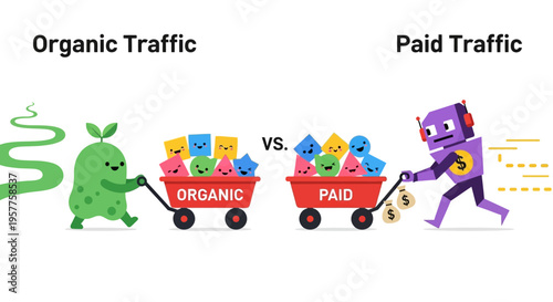 Organic Traffic vs Paid Traffic Understanding the Differences for Your Business Growth
