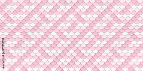 Elegant pink and white scale pattern.  Perfect for backgrounds, textiles, or packaging design.  This delicate, repeating motif evokes femininity and sophistication.