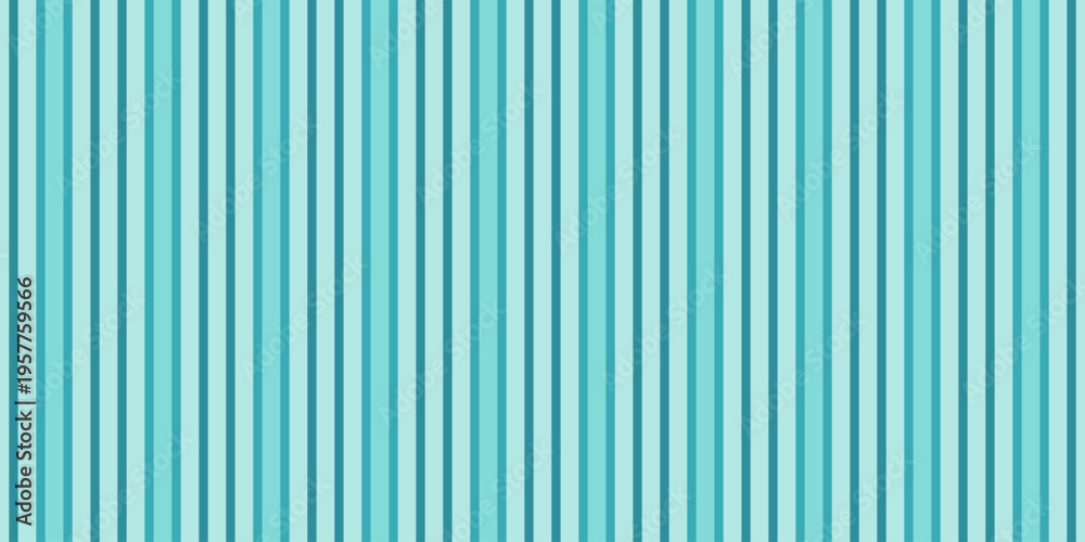 Fototapeta premium Serene teal vertical stripes create a calming, minimalist background ideal for websites, presentations, or print projects.