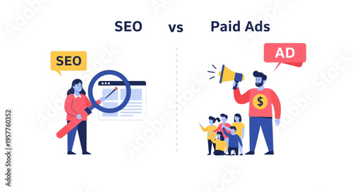 SEO vs Paid Ads Understanding the Differences for Online Marketing Strategies