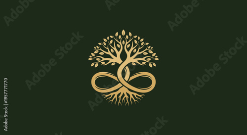 Tree of Life Infinity Symbol.