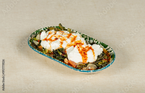 Spinach with Yogurt, Swiss Chard with Yogurt, Spinach Appetizer