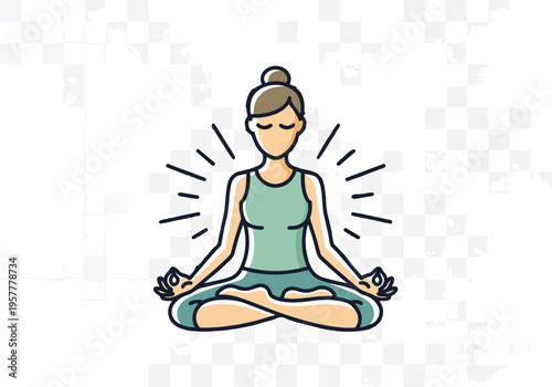 Hand-drawn open envelope with a love letter inside, sealed with a red heart wax seal and ribbon, symbolizing romance and communication.