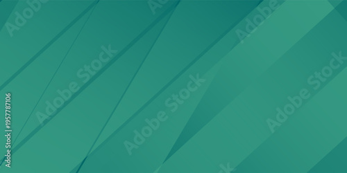 Minimalist abstract background. With Mint Green color and geometric shapes. Suitable for background, banners, cover, etc.