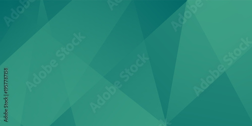 Minimalist abstract background. With Mint Green color and geometric shapes. Suitable for background, banners, cover, etc.