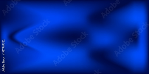 Deep blue ocean gradient wallpaper. Abstract deep dark navy underwater background. Night sky and deep water surface design. Blur sea backdrop for presentation, brochure, poster, banner. Vector