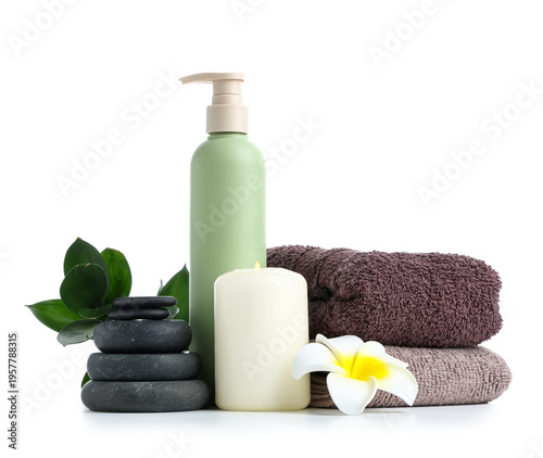 Spa composition with burnin...