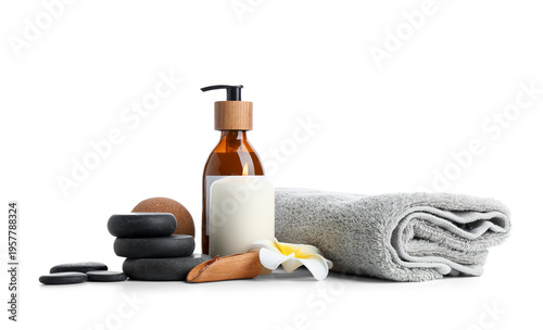 Spa composition with burnin...