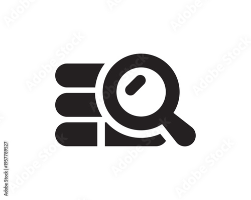 Recruitment Icon Flat Vector. Clean and minimal graphic design.