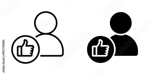 Customer feedback icon, element icon for design branding, print, and digital media