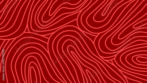 Salmon fish texture background. Raw beef steak texture background. Salmon stripes texture backdrop. Red abstract salmon meat fillet. Abstract wavy stripe background