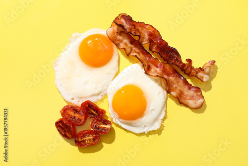 Composition with tasty frie...