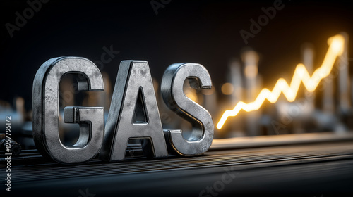Gas Price Surge: A symbolic...