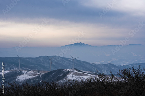 강원도 선자령 눈 왔을때 풍경