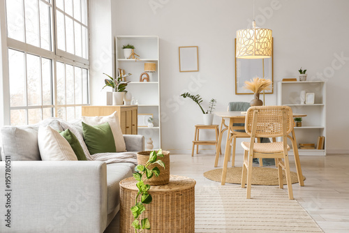 Interior of stylish dining ...