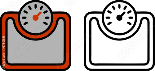 Analog Mechanical Weighing Scale Instrument for Fitness