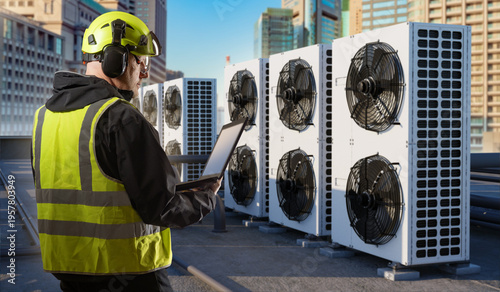 HVAC maintenance, technicia...