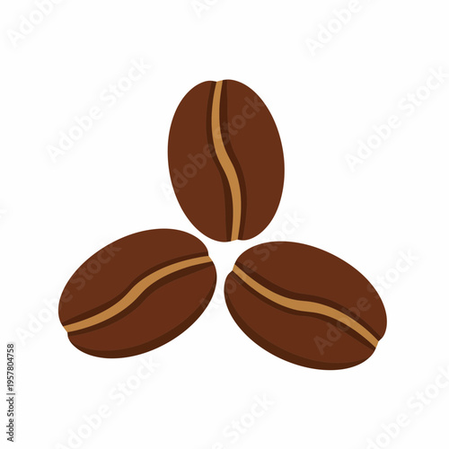 A graphic illustration of coffee beans.