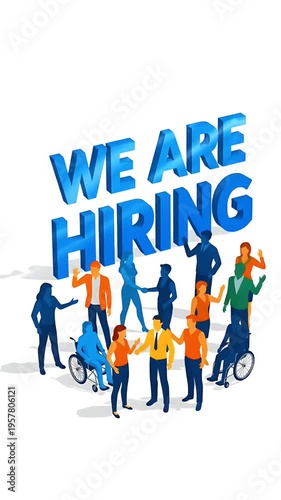 We Are Hiring Diverse Professionals In Business Recruitment