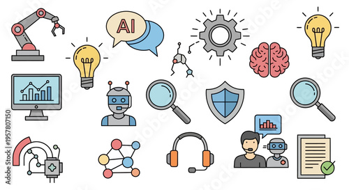 Robot Technology and Artificial Intelligence.