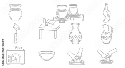 Laboratory equipment and science tools.